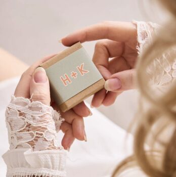 Personalised Wedding Keepsake Photo Token Box, 2 of 3