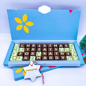 Christmas Chocolate Treats Gift Box, 4 of 8