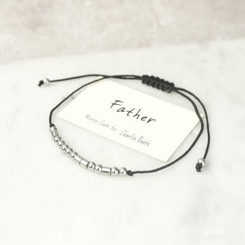 Family Morse Code Bracelets, Mix And Match, 7 of 9