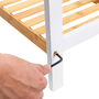 Two Tier Bamboo Shoe Rack, thumbnail 2 of 5