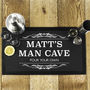 Man Cave Beer Mat, thumbnail 1 of 7