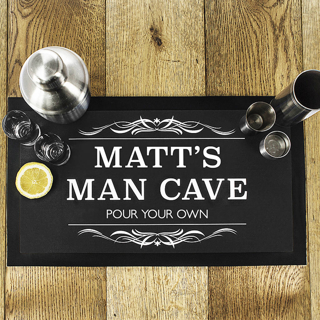 Man Cave Beer Mat, 1 of 7