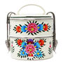 Indian Tiffin Two Compartments Hand Painted, thumbnail 11 of 12