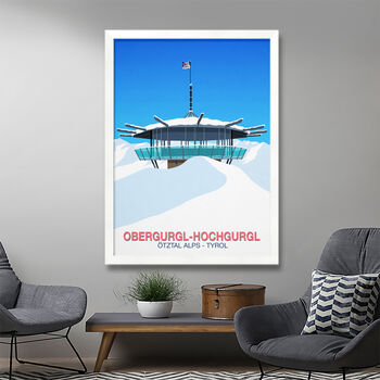 Obergurgl Hochgurgl Ski Resort Poster, 2 of 6