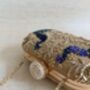 Gold Peacock Clutch Bag, thumbnail 7 of 9