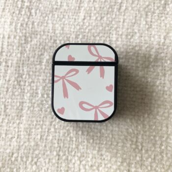 Light / Bright Pink Bows Airpod Case, 3 of 3