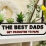 Personalised Grandad Gift Dad Wooden Roadsign Christmas, thumbnail 2 of 6