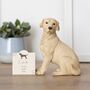 Yellow Labrador Dog Ornament, thumbnail 1 of 3