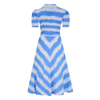 Lisa Dress In Palace Ribbon Vintage 1940s Style, 2 of 3