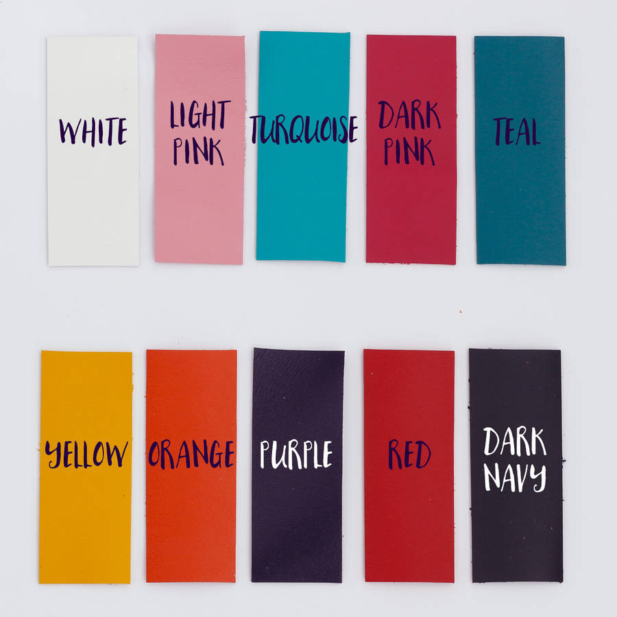 Personalised Leather Baby Guest Book By Livi & Belle