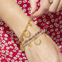 Helios Personalised Gemstone And Celestial Charm Bracelet, thumbnail 1 of 7