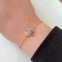 Handmade Gold Filled Butterfly Bracelet, thumbnail 1 of 4