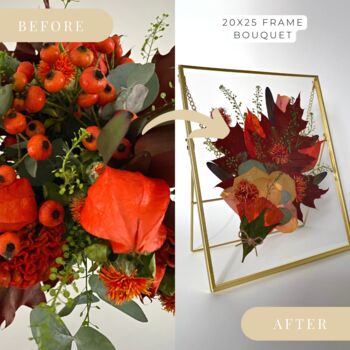 Preservation Of Your Wedding Flowers Into A Frame, 11 of 12