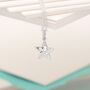 Sterling Silver Origami Star Necklace, thumbnail 1 of 7