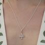 Sterling Silver Tree Charm Necklace, thumbnail 1 of 6
