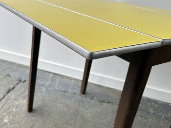 Mid Century 1960s Formica Drop Leaf Dining Table, 10 of 10