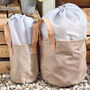 Set Of Two Khaki Garden Storage Bags, thumbnail 4 of 6