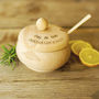 Personalised Sugar Bowl With Spoon, thumbnail 1 of 4