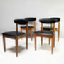 Four Mid Century Dining Chairs By Schreiber, thumbnail 2 of 7