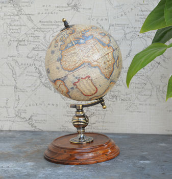 Desk Top Globe By Me And My Car | notonthehighstreet.com