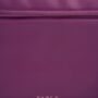 Floral Engravings Plum Crossbody Handbag, thumbnail 7 of 8