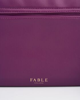 Floral Engravings Plum Crossbody Handbag, 7 of 8