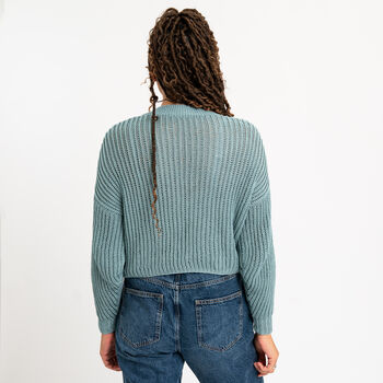 Fishermans Rib Cardigan Knitting Kit, 5 of 8