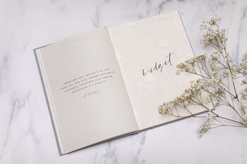 'I Do' Wedding Journal/ Wedding Planner, 4 of 11