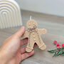 Brown Christmas Gingerbread Candle Ans Christmas Decor, thumbnail 6 of 11