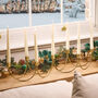 Gold Wave Candle Holder Centrepiece, thumbnail 2 of 4