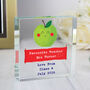 Personalised Teacher Glass Block Gift, thumbnail 5 of 5