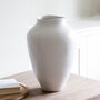 Large White Organic Vase, thumbnail 1 of 3