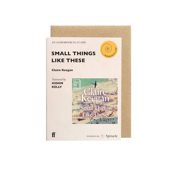 Claire Keegan's Small Things Like These Audiobook In A Card Gift, 2 of 5