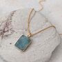 The Rectangle Emerald Necklace, thumbnail 5 of 9
