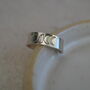 Sterling Silver Celestial Moon Phase Toe Ring, thumbnail 4 of 11