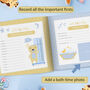 Personalised Baby Record Book, thumbnail 10 of 12