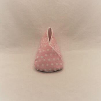 Reclaimed Eco Friendly Delicate Pink Baby Shoes, 6 of 11