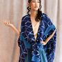 Pure Silk Kimono Jacket Itajime Hand Embellished, thumbnail 8 of 8