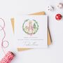 Personalised Peter Rabbit / Flopsy Bunny Christmas Card *Pink + Blue, thumbnail 2 of 2