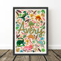 Colourful Dinosaur Name Print Set, thumbnail 11 of 12