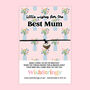 Little Wishes For The Best Mum Wish Bracelet, thumbnail 1 of 3