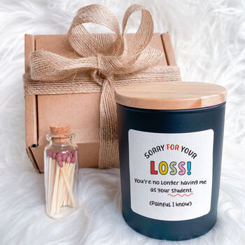 Funny Teacher Leaving Candle Gift, 3 of 10
