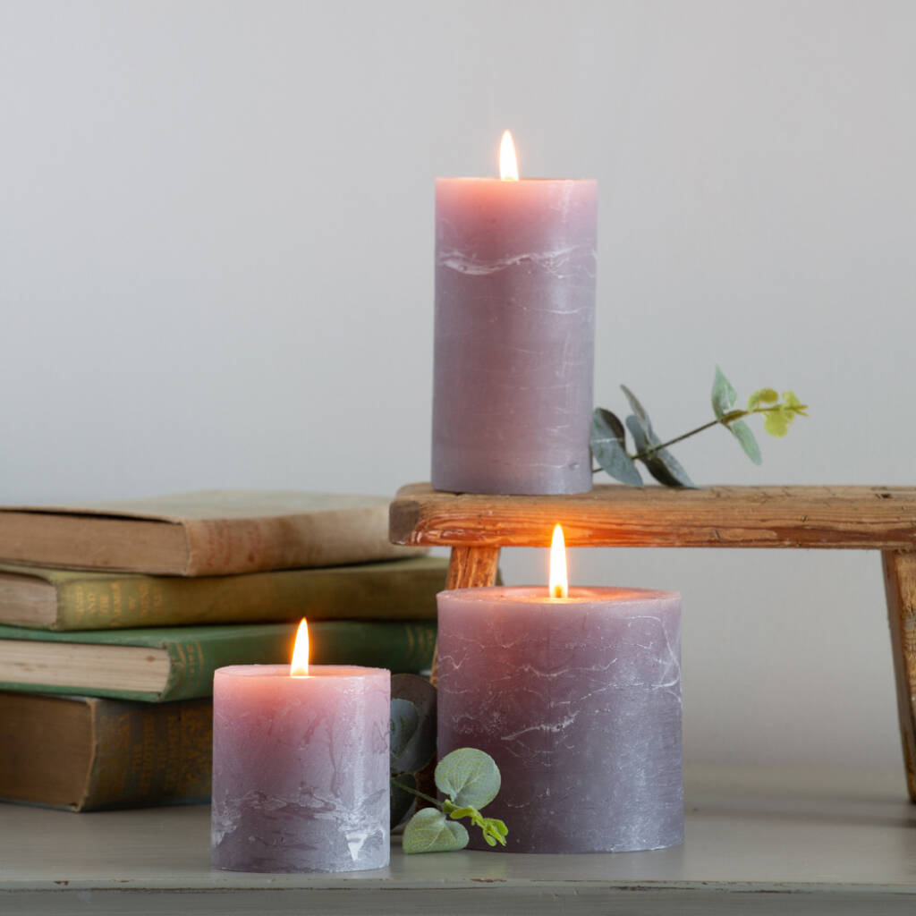 Pillar Candle By all things Brighton beautiful