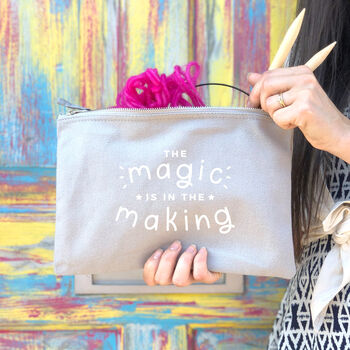The Magic Is In The Making Project Pouch, 2 of 7