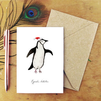 Penguin Species Christmas Card Pack, 2 of 5