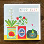 Good Luck Flowers Card, thumbnail 4 of 4