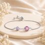 Personalised Create Your Own Mother And Daughter Birthstones Bracelet, thumbnail 1 of 12