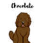 Cockapoo Personalised Dog Name And Personality Print, thumbnail 4 of 9