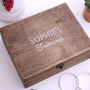 Personalised Wooden 18th Or 21st Wooden Jewellery Box, thumbnail 1 of 6