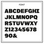 Large Wooden Personalised Printed Letter, thumbnail 8 of 12